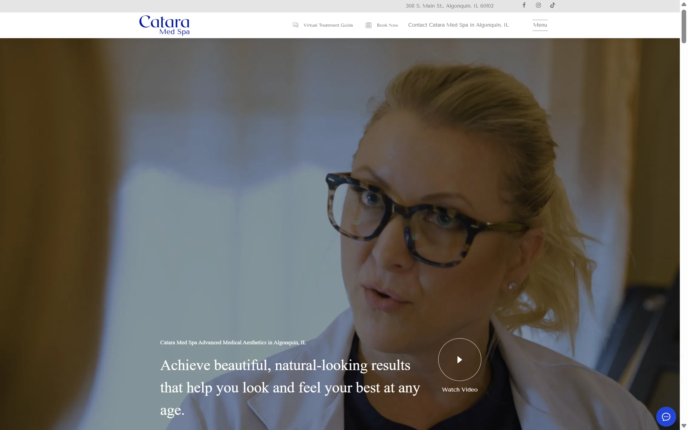 Catara Med Spa — website by The Search Sherpa