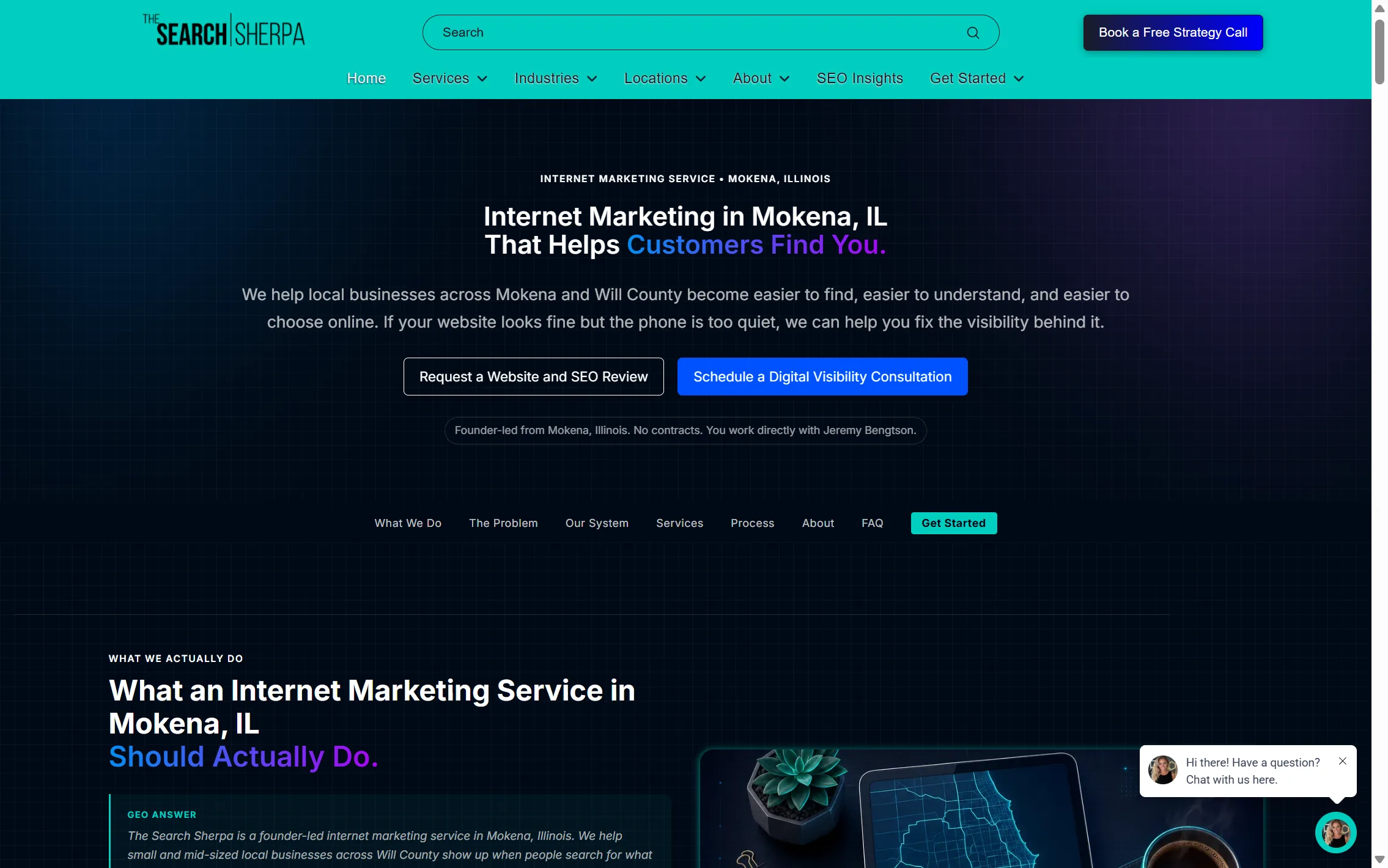 The Search Sherpa — website by The Search Sherpa